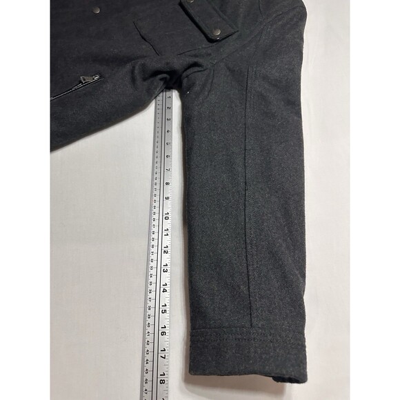 Cole Haan Signature Melton Jacket Mens XL Wool Blend Insulated Pockets Casual - Picture 9 of 12
